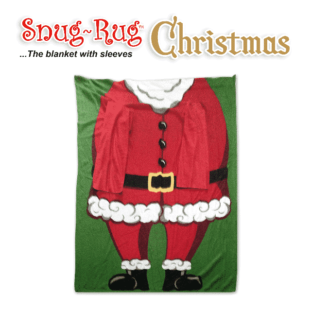 Snug-Rug™ Santa Christmas Blanket