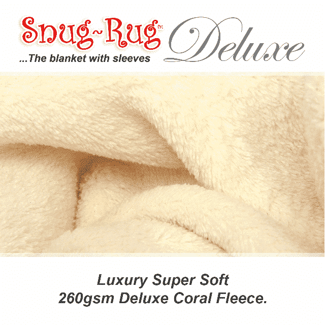 Cream Snug-Rug™ Deluxe Blanket