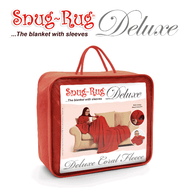 Red Snug-Rug™ Deluxe Blanket