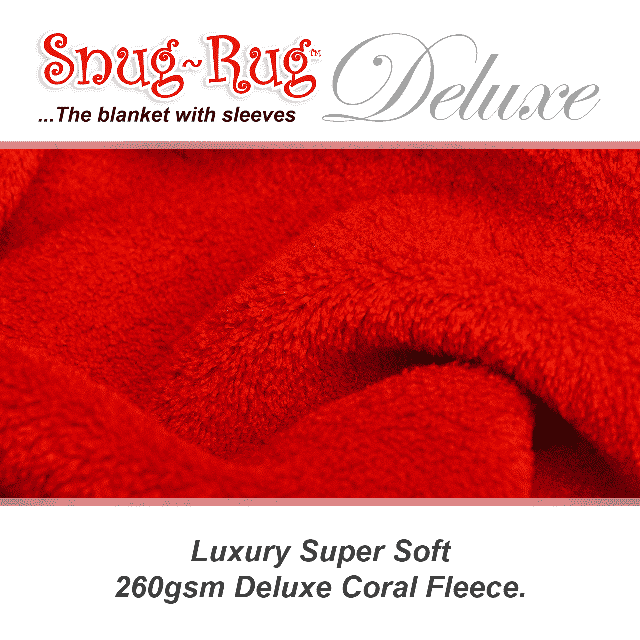 Red Snug-Rug™ Deluxe Blanket