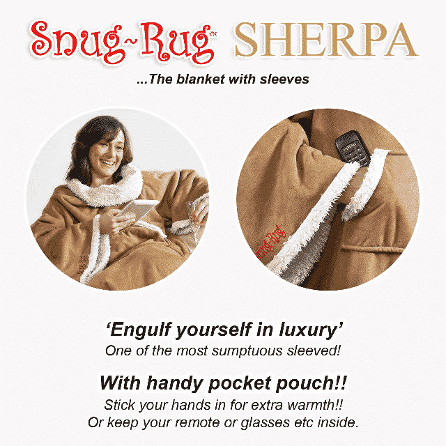 Snug-Rug™ Sherpa Blanket