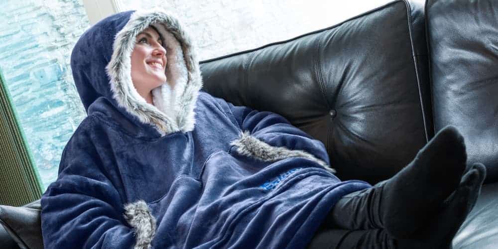 Snug rug eskimo blanket hoodie sale